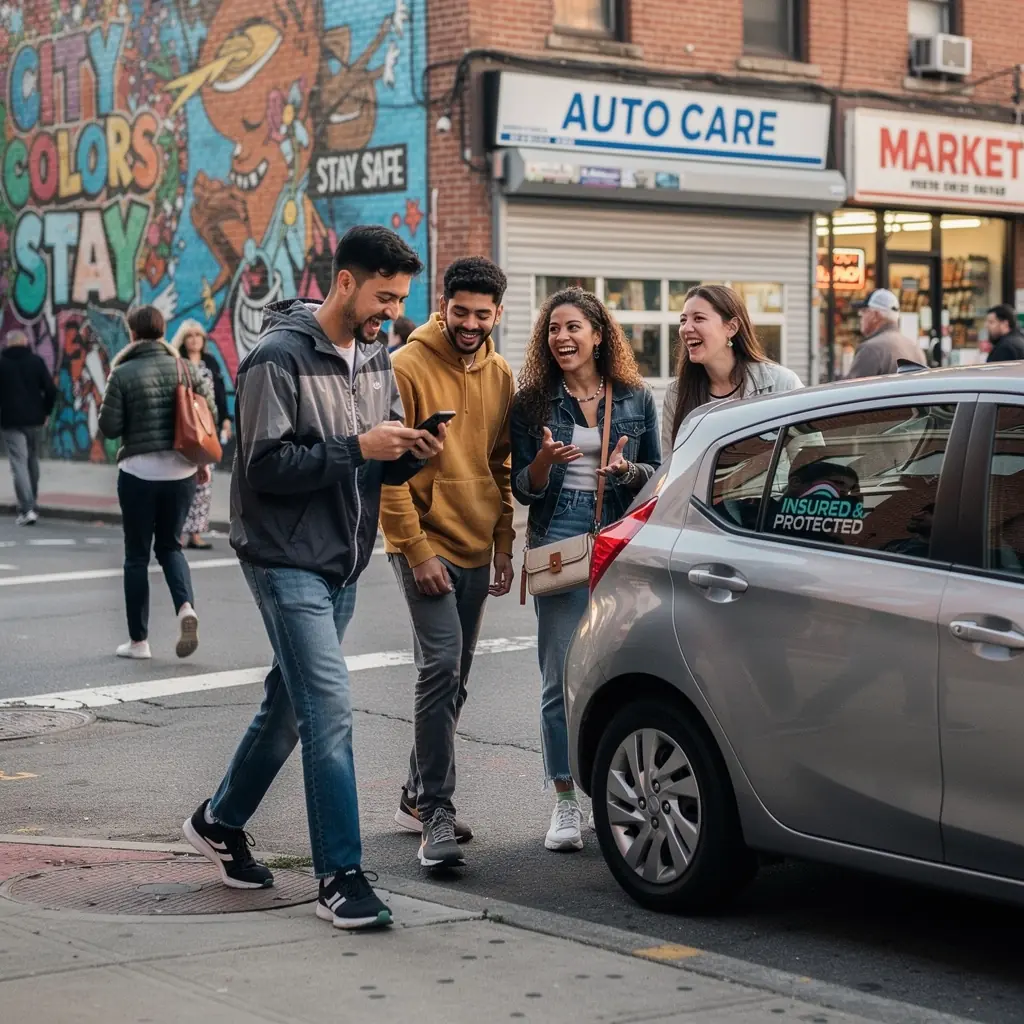 Изображение работы службы экстренной помощи на дороге